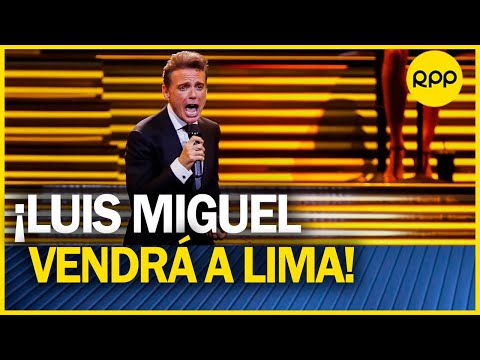LUIS MIGUEL en Perú gracias a RADIO CORAZÓN: “hay una respuesta increíble del público”