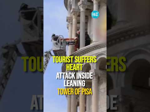 Firefighters Rescue Tourist From Leaning Tower Of Pisa After Heart Attack