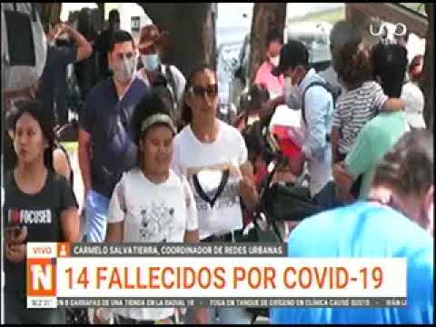 24012024   CARMELO SALVATIERRA   SE REPORTAN 14 FALLECIDOS POR COVID 19 EN SANTA CRUZ   UNO