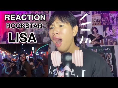 REACTION❤️‍🔥LISA-ROCKSTARM