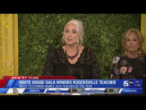 East Tennessee educator honored by first lady at White House dinner