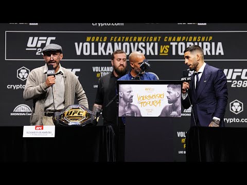 UFC 298: Pre-Fight Press Conference Highlights