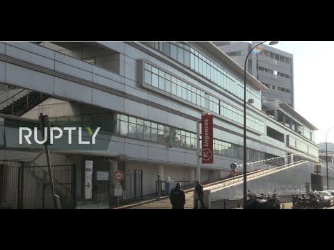 Live from Paris’s Georges Pompidou European Hospital as France’s death toll passes 3,000