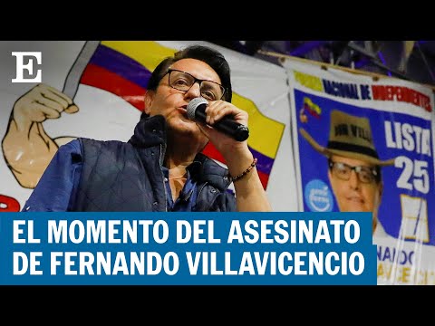 Asesinado a tiros el candidato presidencial Fernando Villavicencio en ECUADOR | EL PAÍS