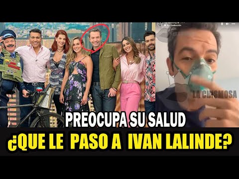 ULTIMA HORA !  PRESENTADOR Iván Lalinde se SOMETE a TRATAMIENTO POR DURA ENFERMEDAD