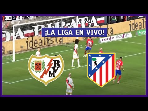 RAYO VALLECANO vs ATLETICO MADRID EN VIVO  LA LIGA- JUEGA JAMES RODRIGUEZ | LA SECTA DEPORTIVA