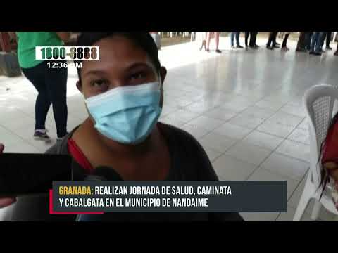 MINSA realiza mega jornada de salud en comunidad de Nandaime - Nicaragua