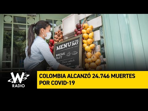 Colombia alcanzó los 784.268 casos de COVID-19