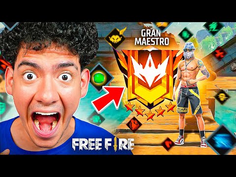 LLEGANDO A GRAN MAESTRO EN DUELO DE ESCUADRAS DOBLE HABILIDAD ACTIVA DE FREE FIRE !! | TheDonato