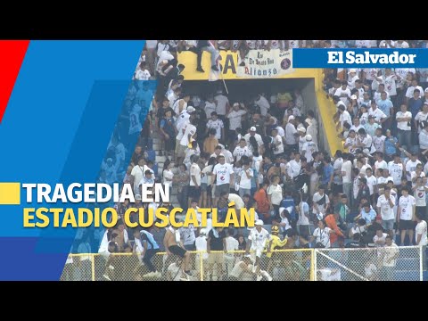 Tragedia en el Estadio Cuscatlán durante partido entre  Alianza y FAS
