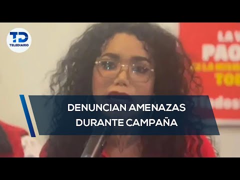 Paola Suárez denuncia amenazas durante su campaña electoral