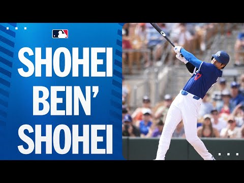 Shohei Ohtani hits ANOTHER Spring Training dinger!
