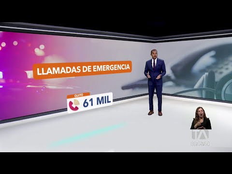 Quito y Guayaquil son las ciudades que registran mayor número de llamadas de emergencia al Ecu 911