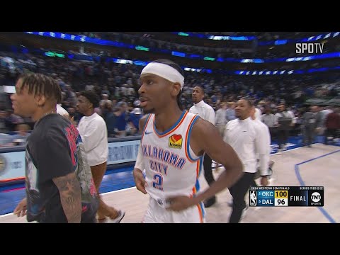 [NBA PO 2R 4차전] 오클라호마시티 vs 댈러스 MVP 셰이-길저스 알렉산더 (05.14)