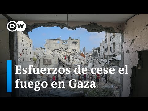 Se intensifican los diálogos para un alto el fuego en Gaza