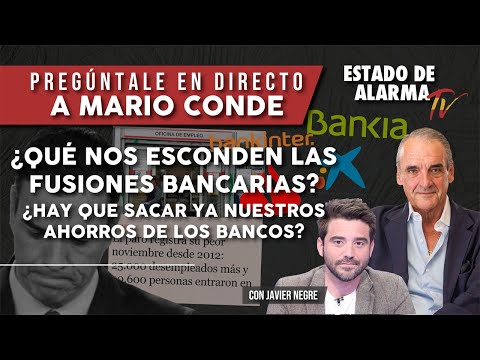 ¿Qué nos ESCONDEN las FUSIONES BANCARIAS ¿SÁNCHEZ nos lleva a la RUINA Entrevista a Mario Conde