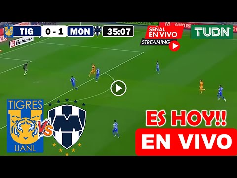 Tigres vs. Monterrey en vivo, donde ver, a que hora juega Tigres vs. Monterrey Liga MX Clausura 2024