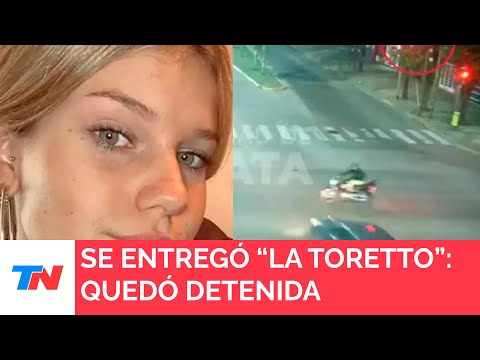 Se entregó “La Toretto” de La Plata que chocó y mató a un motociclista: quedó detenida