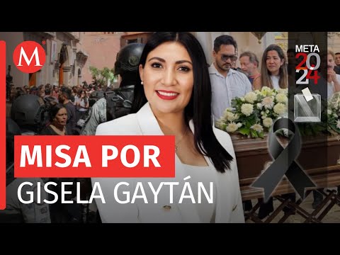 Despiden a Gisela Gaytán con misa de cuerpo presente en Catedral de Celaya