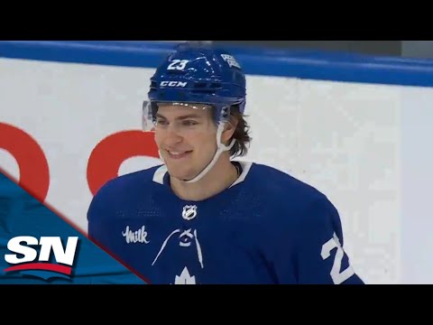 Mitch Marner Makes Two-Way Magic With Steal And Assist To Matthew Knies