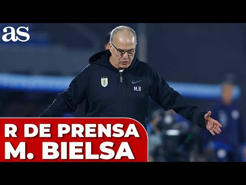 MARCELO BIELSA rueda de PRENSA tras el URUGUAY vs VENEZUELA