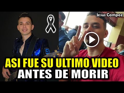 ULTIMO VIDEO de Carlos Parra antes de MORIR que hizo por ultima vez el cantante de los parras 2023