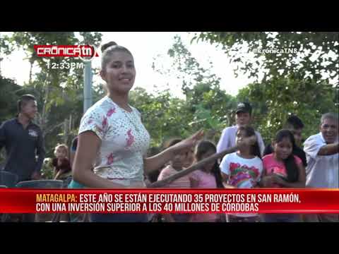 Más familias de San Ramón salen de la oscuridad con proyecto de energía eléctrica - Nicaragua