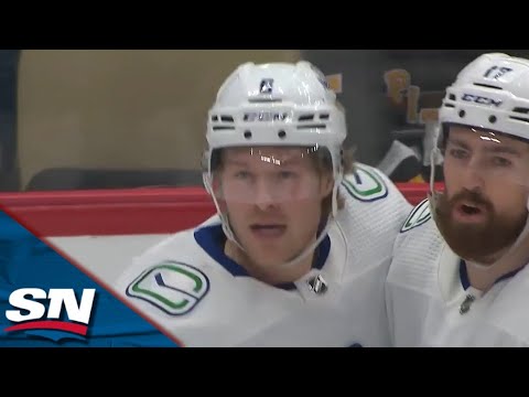 Brock Boeser Does Damage Early With Two Quick Goals