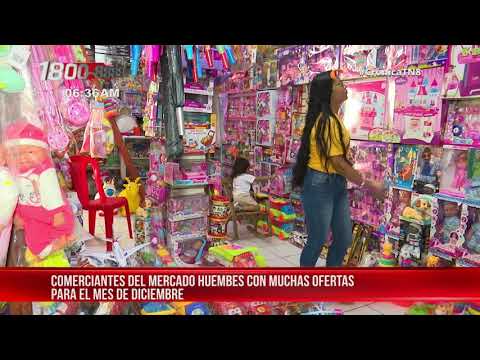 Nicaragua prepara una amplia oferta de productos de navidad