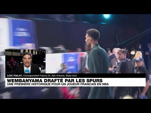 Victor Wembanyama aux Spurs : la folie s'empare de San Antonio • FRANCE 24