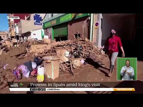 Spain | Protests erupt amid King Felipe visit