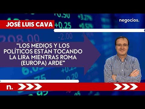 José Luis Cava: Los medios y los políticos están tocando la lira mientras Roma (Europa) arde
