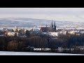 Královské věnné město Chrudim - zima 11.1.2019 - sníh - panorama