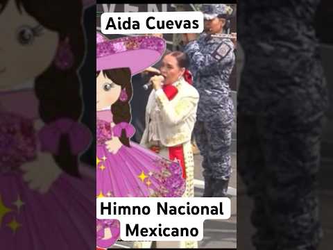 Aida Cuevas nos muestra como  canta ella  el himno nacional mexicano sin Mariachi #viral