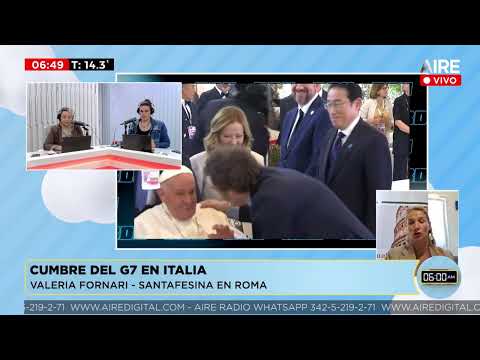 G7: ¿cuál es la imagen que los italianos tienen de Javier Milei?