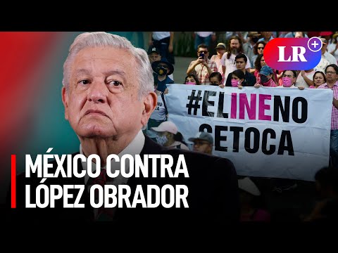 México: miles de ciudadanos contra la reforma electoral de AMLO