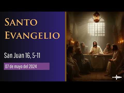 Evangelio del 7 de mayo del 2024 según san Juan 16, 5-11