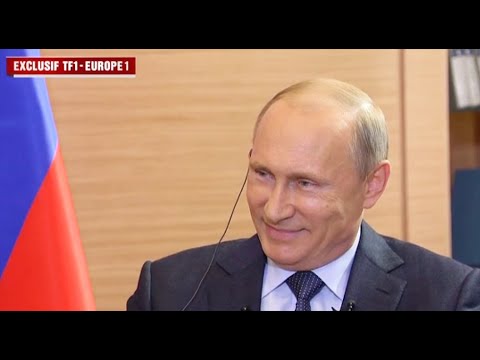 L'interview intégrale de Vladimir Poutine sur Europe 1 et TF1 en 2014 (archives)