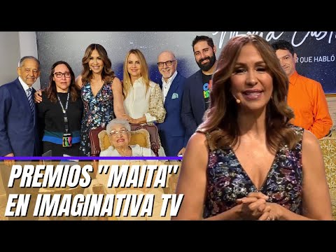 Esta Noche Mariasela desde Imaginativa Tv, conduce los premios Maita