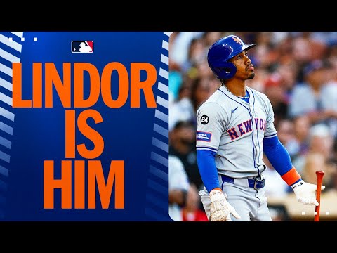 2 Homers!! Francisco Lindor homers from BOTH sides of the plate! (Including a grand slam!)