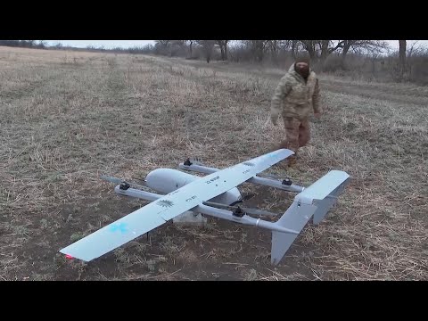 Ukraine launches drone for surveillance mission across Russian enemy lines