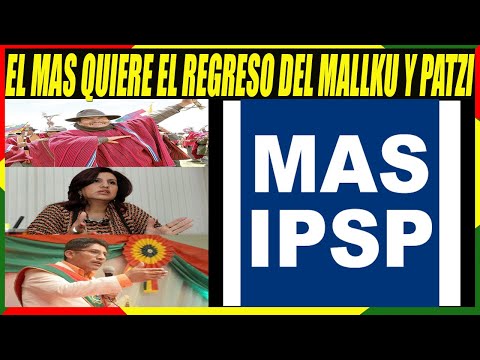 El MAS Convoca al Mallku, Rebeca Delgado, Félix Patzi y otros a Unirse Para Las Elecciones