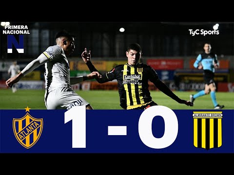 Atlanta 1-0 Almirante Brown | Primera Nacional | Fecha 20 (Zona A)