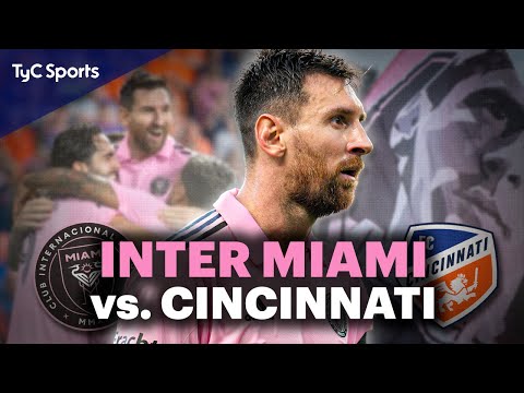 MESSI EN VIVO  INTER MIAMI vs CINCINNATI | MLS  Seguí el partido por TyC SPORTS