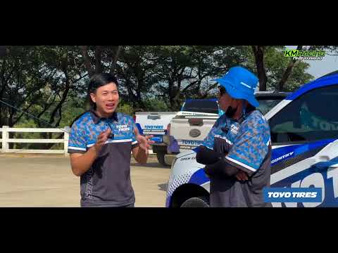 เทสยางtoyotiresAT3ยางกึ่งสม