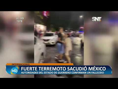 Fuerte terremoto de 7.1 sacudió México