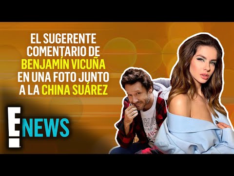 El sugerente comentario de Benjamín Vicuña en una foto junto a la China Suárez