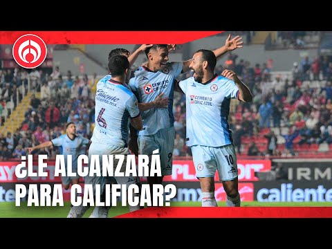 Cruz Azul derrota a Necaxa y se encamina para calificar al repechaje