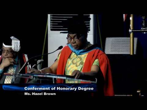 UWI Pays Tribute To Hazel Brown On Her Passing