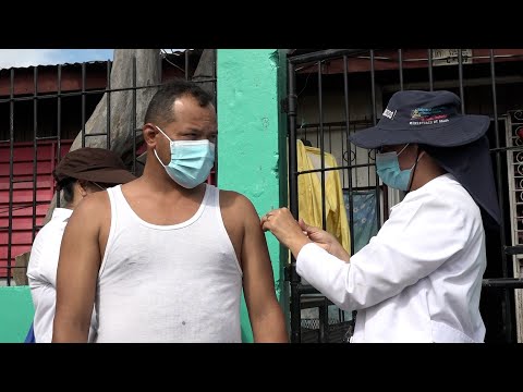 Avanza jornada de vacunación anticovid en segunda fase en Nicaragua